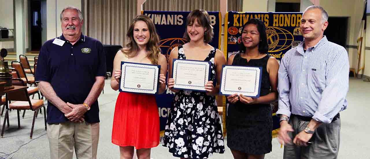2014 Kiwanis Scholarship Winners